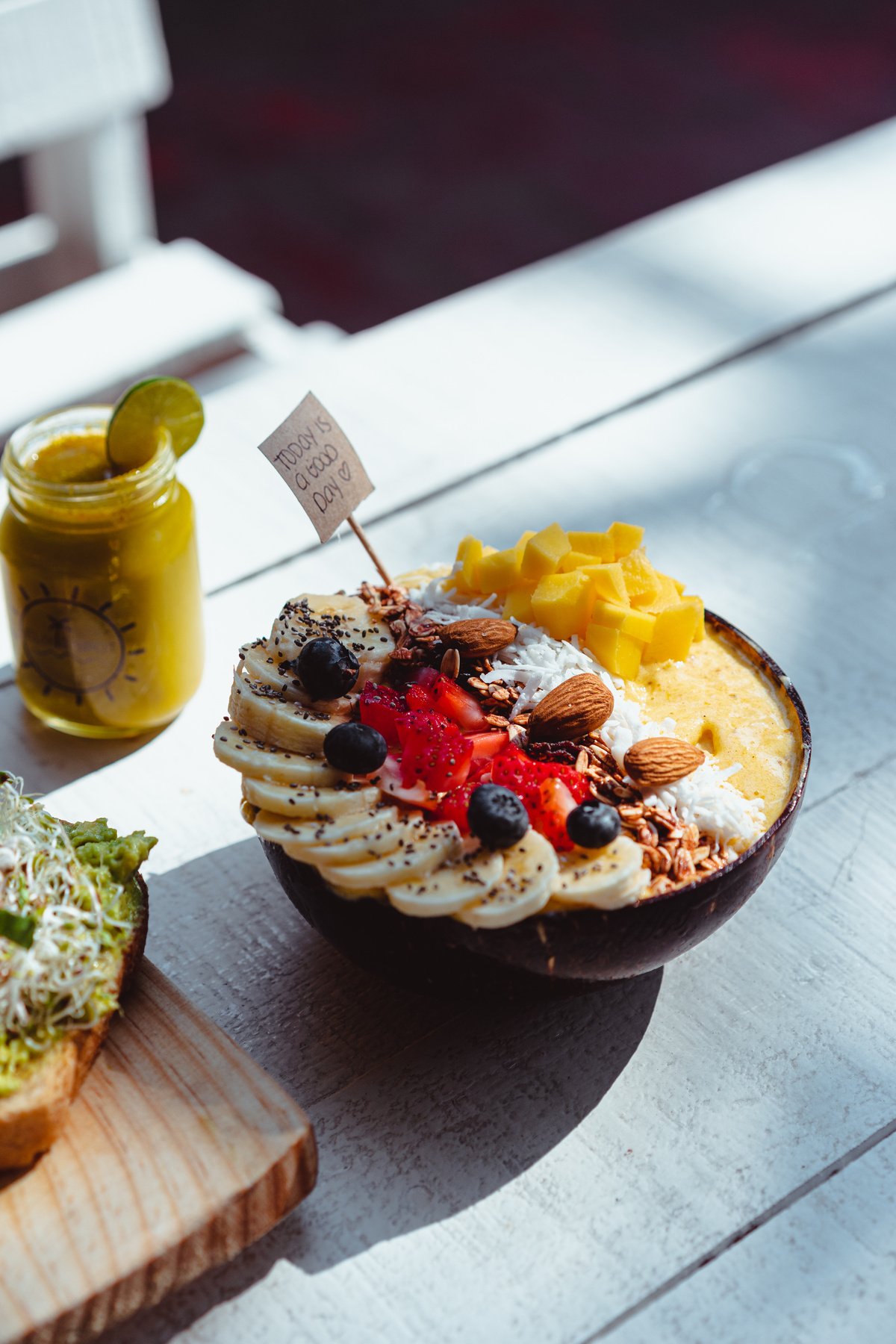 Healthy Food on a Bowl